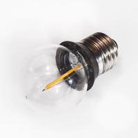 E27 0,9W COB-LED kvapková žiarovka tesniaci krúžok