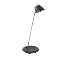 Eglo Eglo 97047 - LED Stolná lampa CAPUANA 1xLED/4,8W/230V čierna