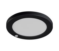 24605 - LED Svietidlo so senz. 2v1 ERGA LED/17W/230V 3000/4000/6500K čierna