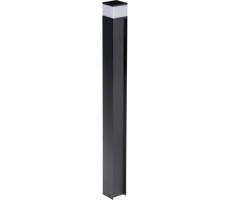 38766 - Vonkajšia lampa DASTEN 1xG9/11W/230V 80 cm IP44 čierna