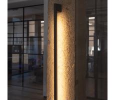 38895 - LED Vonkajšie nástenné svietidlo YALTE LED/8W/230V 3000K IP54 čierna