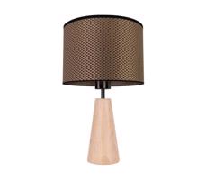 7017403311551 - Stolná lampa MERCEDES 1xE27/40W/230V dub
