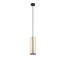 Argon Argon 4246 - Luster na lanku LINEA 1xE27/15W/230V mosadz/čierna