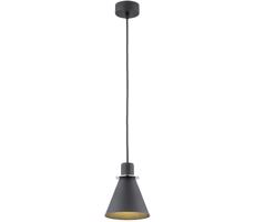 Argon Argon 4688 - Luster na lanku BEVERLY 1xE27/15W/230V čierna/lesklý chróm