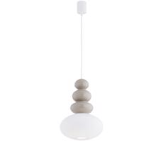 Argon Argon 8819 - Luster na lanku DIEGO 1xGU10/5W/230V biela/šedá