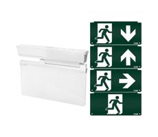 B.V.  - LED Núdzové svietidlo EMERGENCY EXIT LED/3,6W/230V 6500K 500mAh