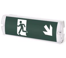 B.V. - LED Núdzové svietidlo EMERGENCY EXIT LED/4W/230V IP65 6500K 600mAh