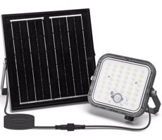 B.V.  - LED Stmievateľný solárny reflektor so senzorom LED/80W/3,4V IP66 + DO