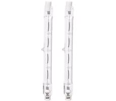 B.V. SADA 2x Priemyselná žiarovka J118 R7s/120W/230V 2900K -