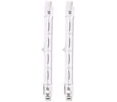 B.V. SADA 2x Priemyselná žiarovka J118 R7s/80W/230V 2900K -