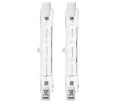 B.V. SADA 2x Priemyselná žiarovka J78 R7s/80W/230V 2900K -