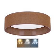 BRILAGI Brilagi - LED Stropné svietidlo VELVET LED/24W/230V 3000/4000/6400K hnedá