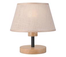 Brilagi Brilagi - Stolná lampa ANTHONY 1xE27/60W/230V dub/béžová