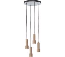 Brilliant Brilliant - Luster na lanku CADIZ 4xGU10/10W/230V pr. 35 cm bronzová