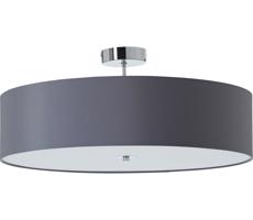 Brilliant Brilliant - Prisadený luster ANDRIA 3xE27/60W/230V pr. 60 cm antracit