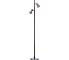 Brilliant Brilliant - Stojacia lampa CADIZ 2xGU10/10W/230V bronzová