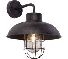 Brilliant Brilliant - Vonkajšia nástenná lampa PORTLAND 1xE27/60W/230V čierna/patina