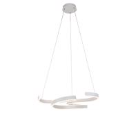 Design hanglamp wit incl. LED 3-staps dimbaar - Frank