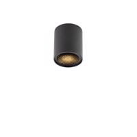 Dizajnový prisadený reflektor čierny GU10 50mm - Tubo Honey