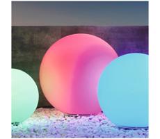 Eglo 55788-LED RGBW Vonkajšia lampa MONTEROLO-C 1xE27/9W/230V IP65 pr.50 cm+DO