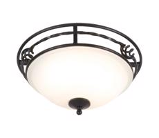 Elstead Elstead PB-F-A-BLACK - Stropné svietidlo PEMBROKE 2xE27/60W/230V