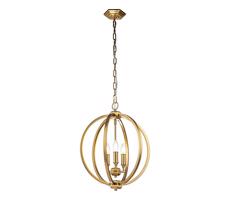 Elstead Feiss FE-CORINNE-3P-M-BB - Luster na reťazi CORINNE 3xE14/60W/230V