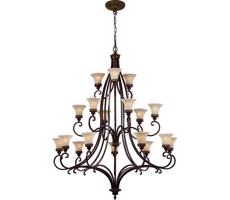 Elstead Feiss FE-DRAWING-ROOM18 - Luster na reťazi DRAWING ROOM 18xE27/60W/230V