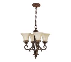 Elstead Feiss FE-DRAWING-ROOM4 - Luster na reťazi DRAWING ROOM 4xE27/60W/230V