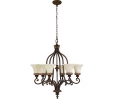 Elstead Feiss FE-DRAWING-ROOM6 - Luster na reťazi DRAWING ROOM 6xE27/60W/230V