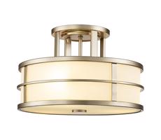 Elstead Feiss FE-FUSION-SF-PNBR - Prisadený luster FUSION 3xE27/40W/230V