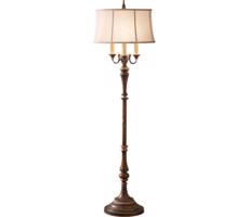 Elstead Feiss FE-GIBSON-FL - Stojacia lampa GIBSON 4xE27/60W/230V