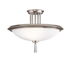 Elstead Kichler KL-DREYFUS-SFCLP - Prisadený luster DREYFUS 3xE27/60W/230V matný chróm