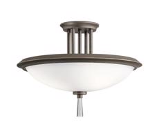 Elstead Kichler KL-DREYFUS-SFOZ - Prisadený luster DREYFUS 3xE27/60W/230V bronzová