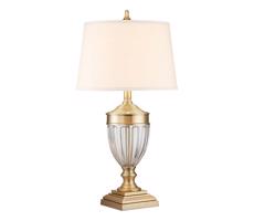 Elstead Quoizel QZ-DENNISON-BB - Stolná lampa DENNISON 1xE27/60W/230V zlatá