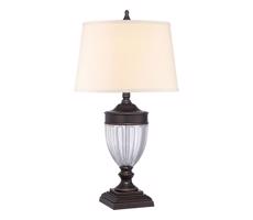 Elstead Quoizel QZ-DENNISON-PB - Stolná lampa DENNISON 1xE27/60W/230V bronzová