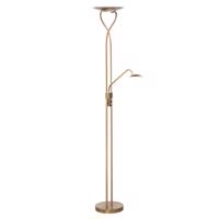 Empoli LED stojacia lampa s lampou na čítanie