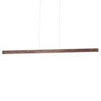 Envostar Lineo LED závesná lampa tmavá borovica 135cm