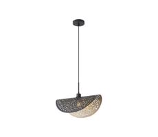 Eurolamp Luster na lanku 1xE27/15W/230V čierna