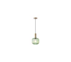 Eurolamp Luster na lanku 1xE27/15W/230V zelená