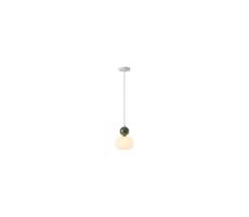 Eurolamp Luster na lanku 1xG9/7W/230V biela/zelená