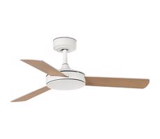 FARO Barcelona FARO 33603DCWT- Stropný látor MINI MALLORCA S hnedá/biela pr. 106 cm WT + DO