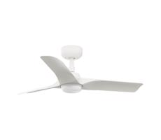 FARO Barcelona FARO 33824WT-1TW - LED Stm. str. vent. HEY S LED/10W/230V biela pr. 90 cm WT + DO