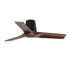 FARO Barcelona FARO 33837 - Stropný látor HEYWOOD TUB S borovica/čierna pr. 90 cm + DO