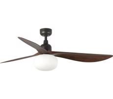 FARO Barcelona FARO 34362WT-11L-Str. vent. OUTWOOD L 1xE27/15W hnedá/čierna pr.150 cm WT IP44+DO