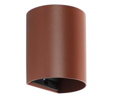 FARO Barcelona FARO 40525 - Nástenné svietidlo SOLE 1xGU10/8W/230V tehlová zaokrúhlený