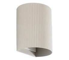 FARO Barcelona FARO 40528 - Nástenné svietidlo SOLE 1xGU10/8W/230V šedá vrúbkovaná zaokrúhlený