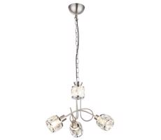 Globo Globo 54356-3H - LED Luster na reťazi KRIS 3xE14/40W/230V + LED/5W