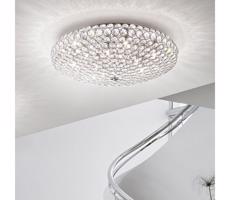 Ideal Lux Ideal Lux - LED Krištáľové stropné svietidlo KING 9xG9/3W/230V pr. 53,5 cm chróm