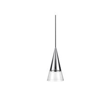 Ideal Lux Ideal Lux - LED Luster na lanku CONO 1xGU10/7W/230V pr. 15 cm chróm