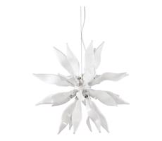 Ideal Lux Ideal Lux - LED Luster na lanku LEAVES 8xG9/3W/230V pr. 63 cm biela